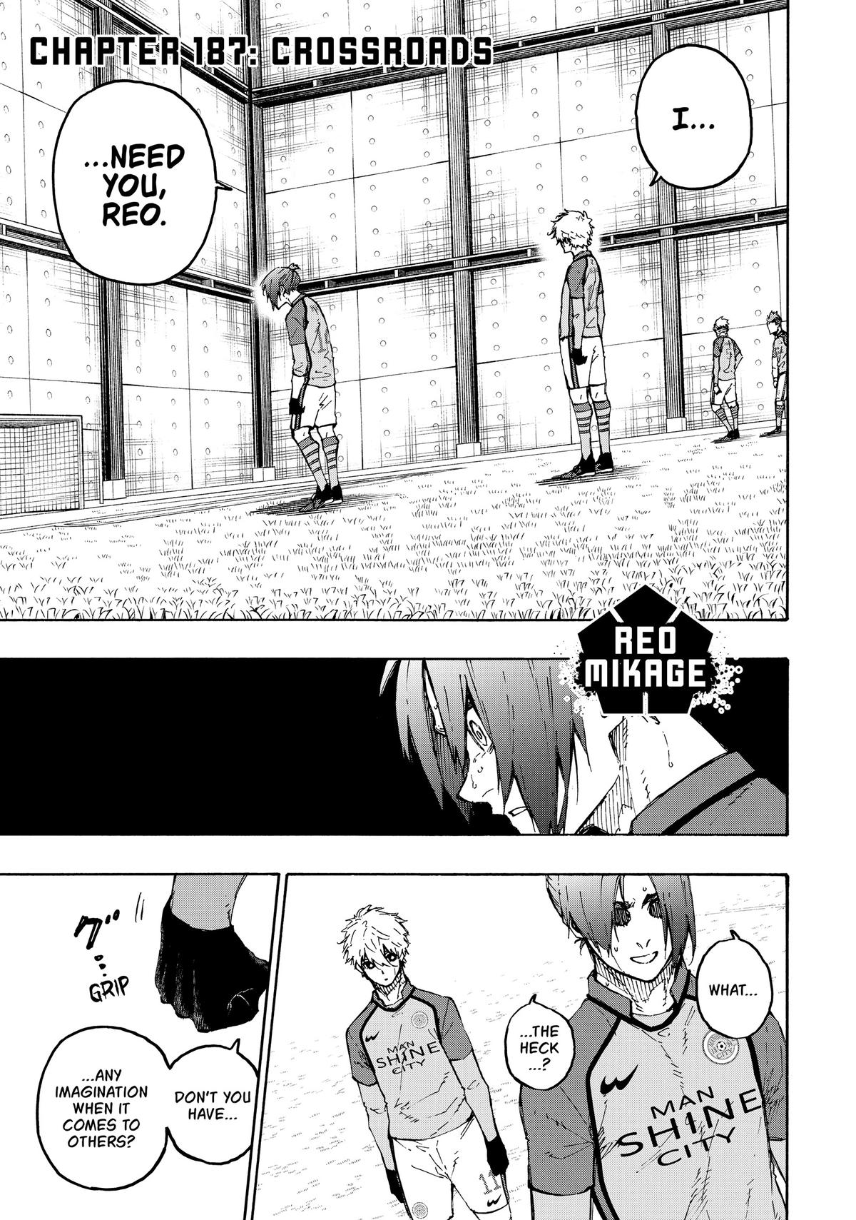 Blue Lock, Chapter 187 image 01